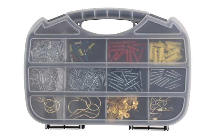 Husholdningssæt sortimentsæske 600 dele